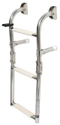 Opklapbare ladder AISI316 standaard 3 treden